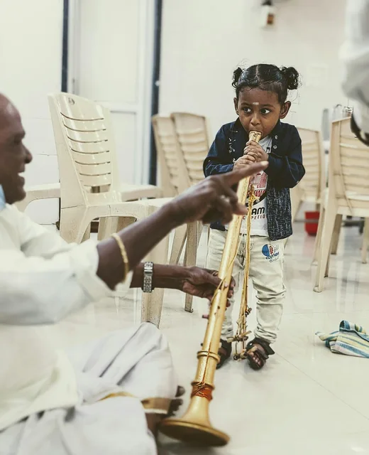 Music classroom with instruments — educational instrument supply
